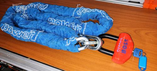 Zware ketting met OXFORD BOSS slot