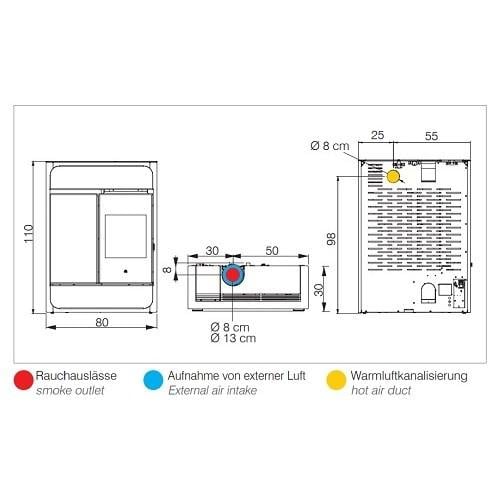 Pelletkachel Edilkamin Bild Up