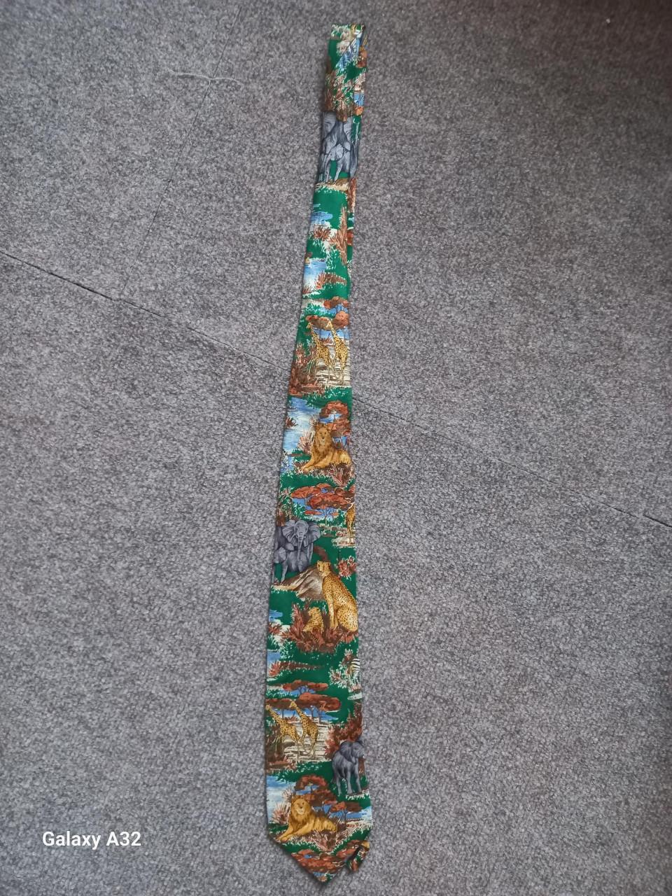 Stropdas print "Afrika"