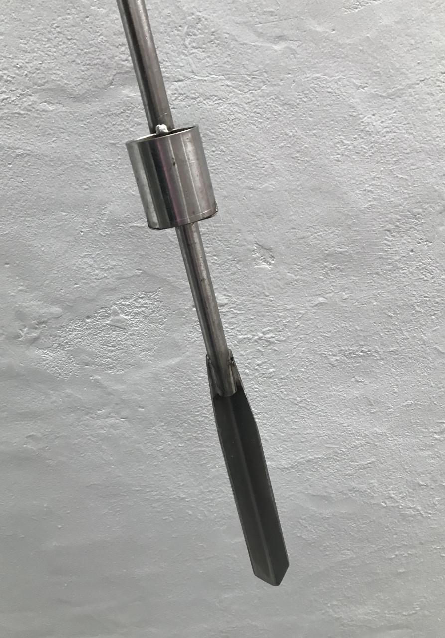 Uitschuifbare rvs hengelsteun