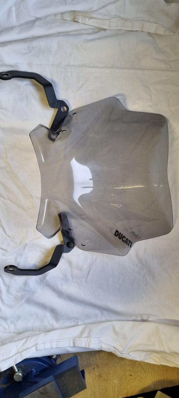 Puig windscherm voor Ducati monster
