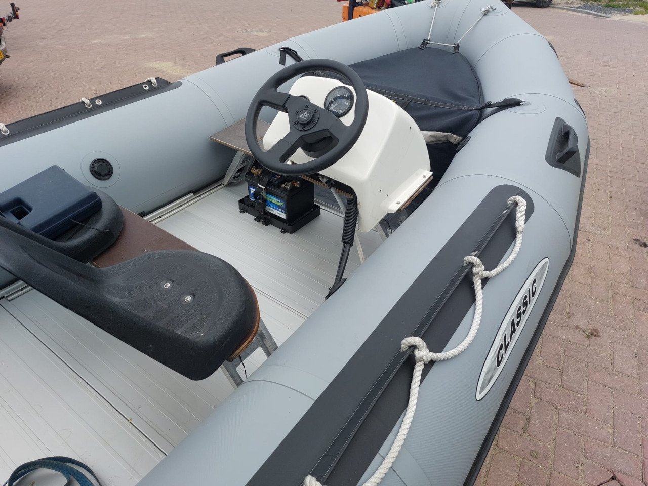 Zodiac rubberboot MK 2c Classic met console en trailer