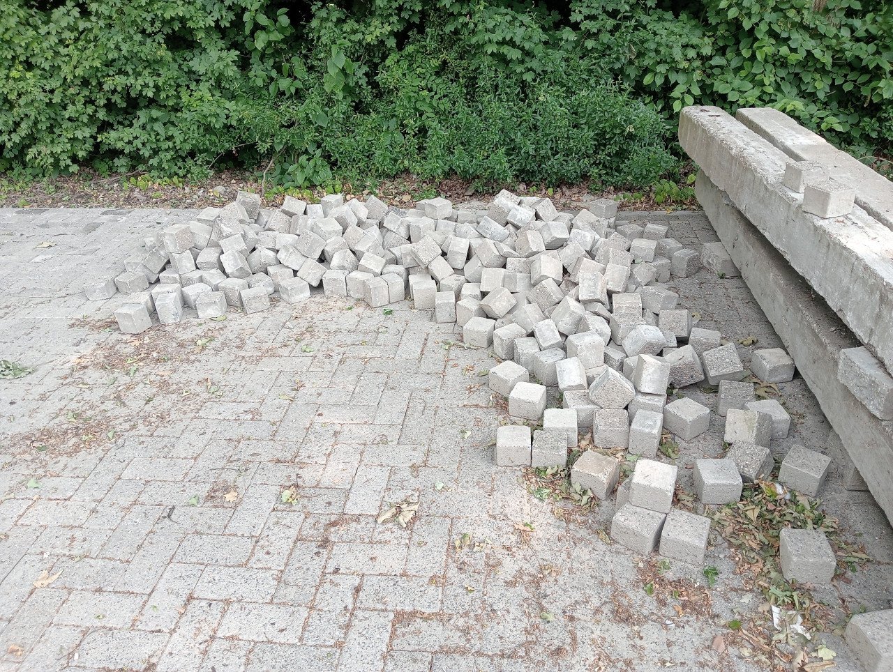 Straat klinkers