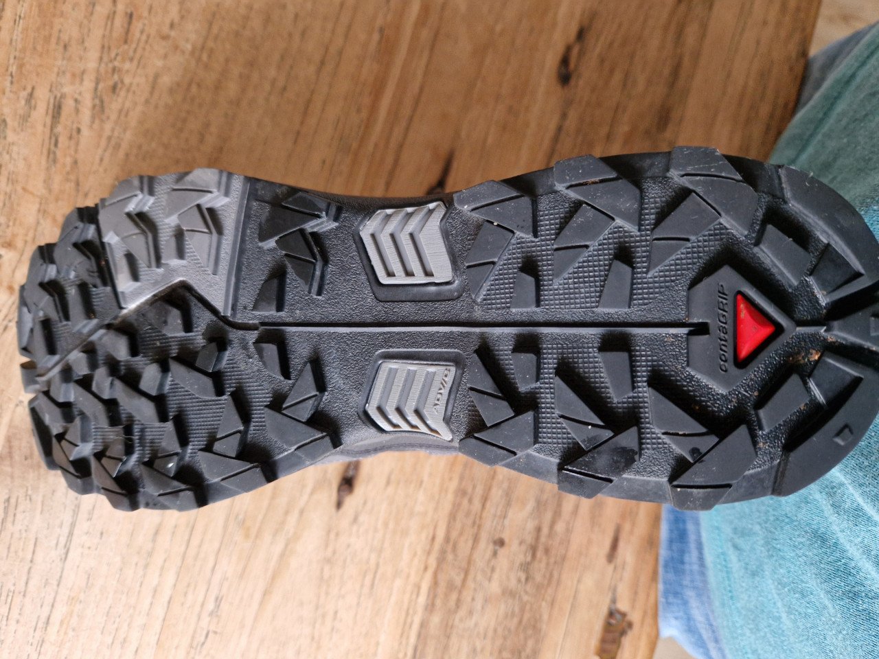 Salomon heren wandelschoen, vrijwel NIEUW 42 2/3