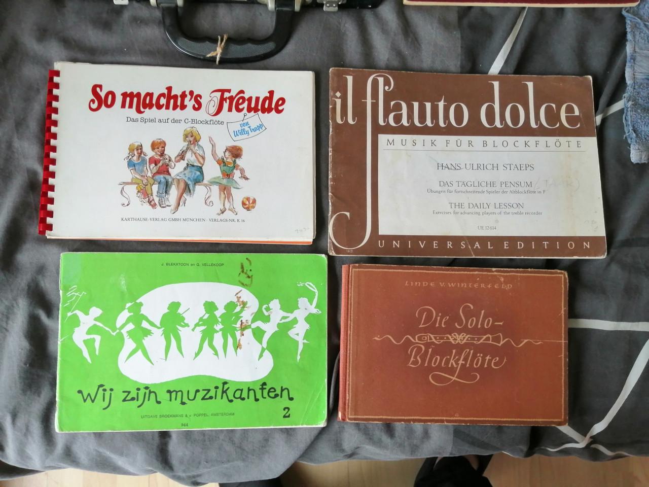 Blokfluit bladmuziek
