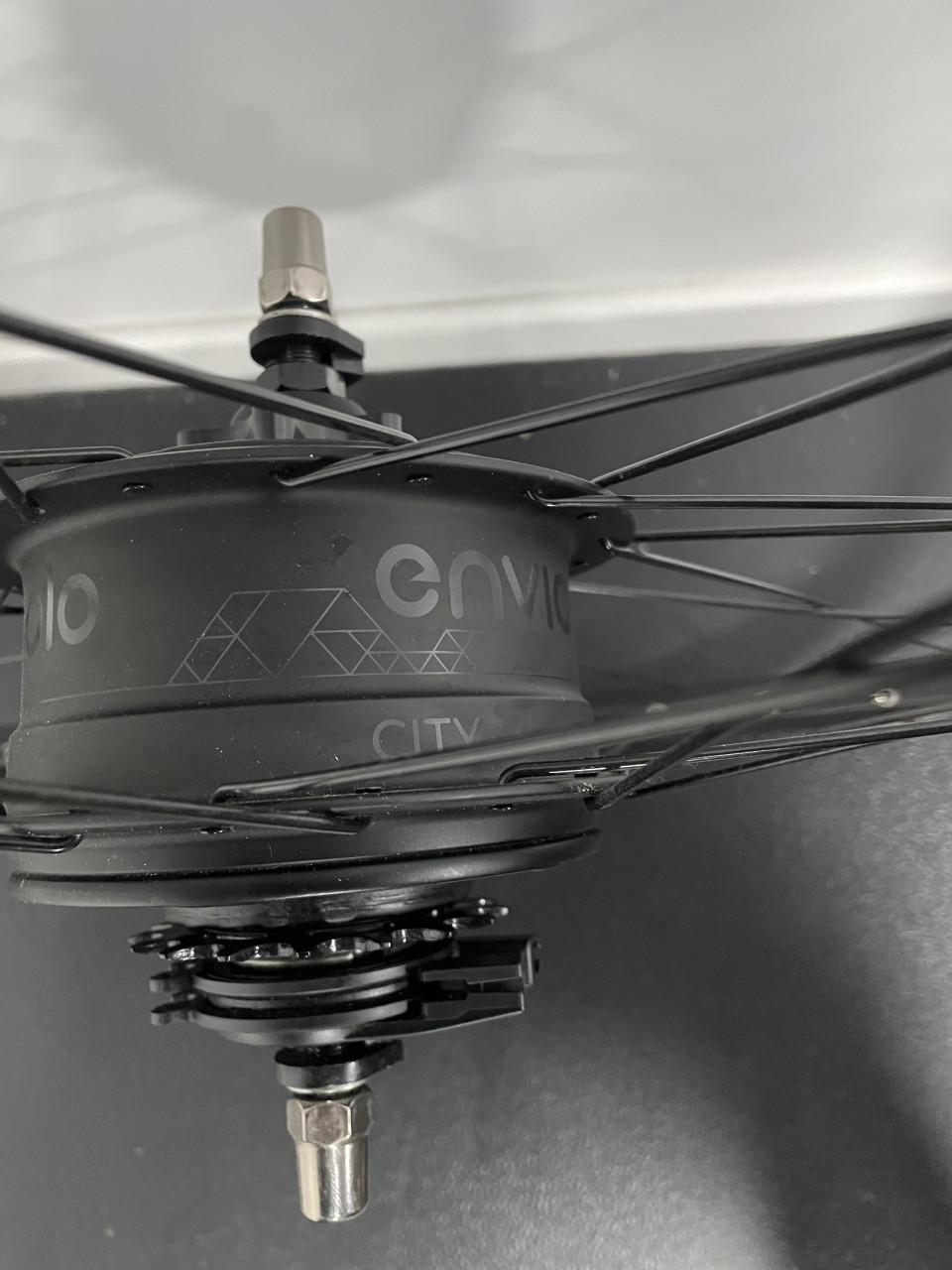 Achterwiel Enviolo City 28" schijfrem compleet wiel !