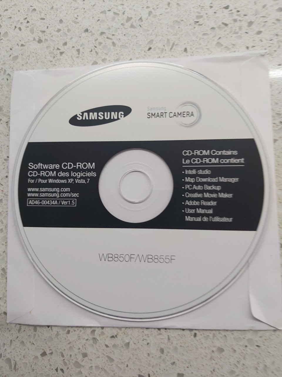 Samsung digitale camera WB850F
