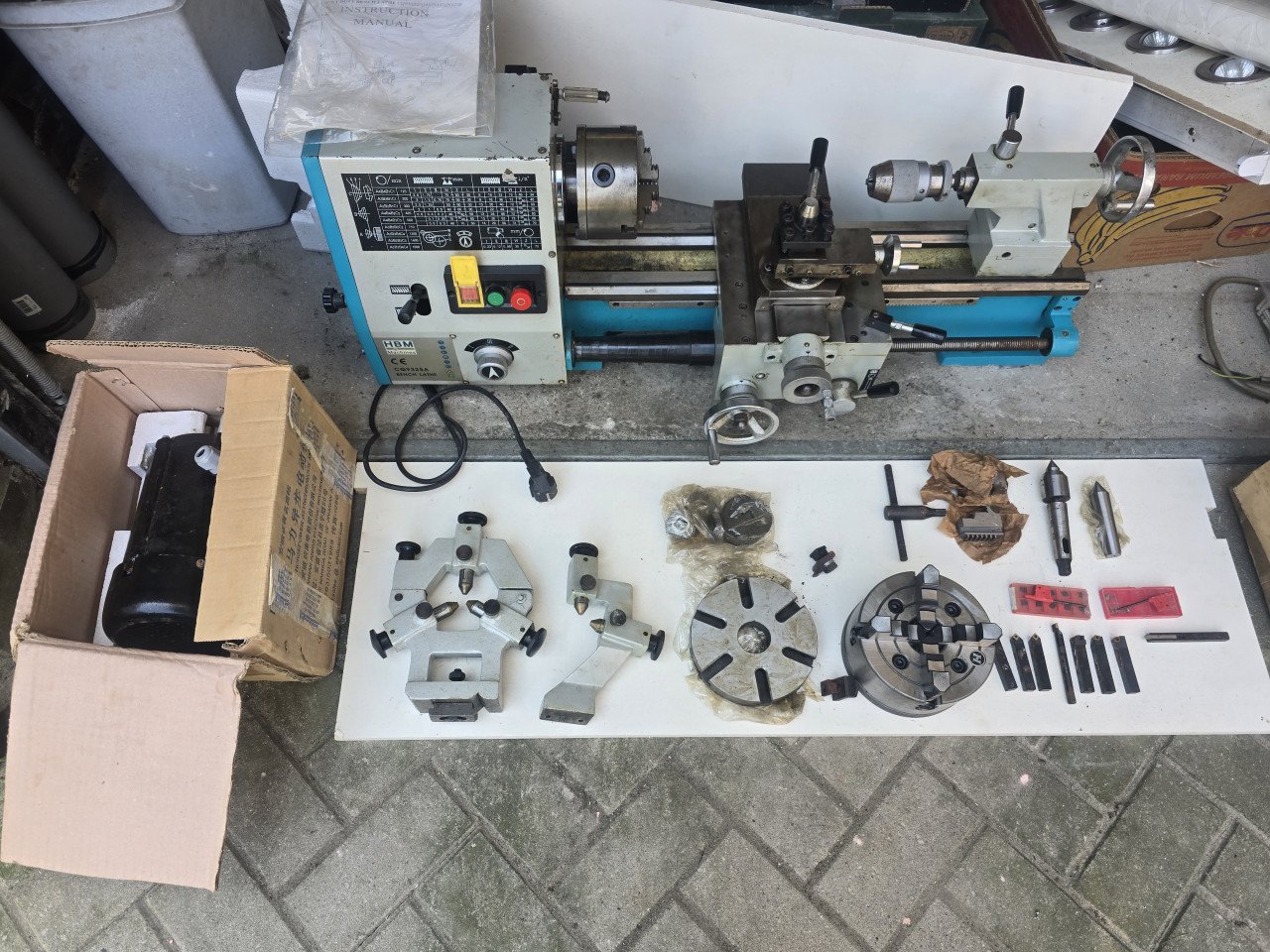 Draaibank CQ9325A (HBM450 Compleet)