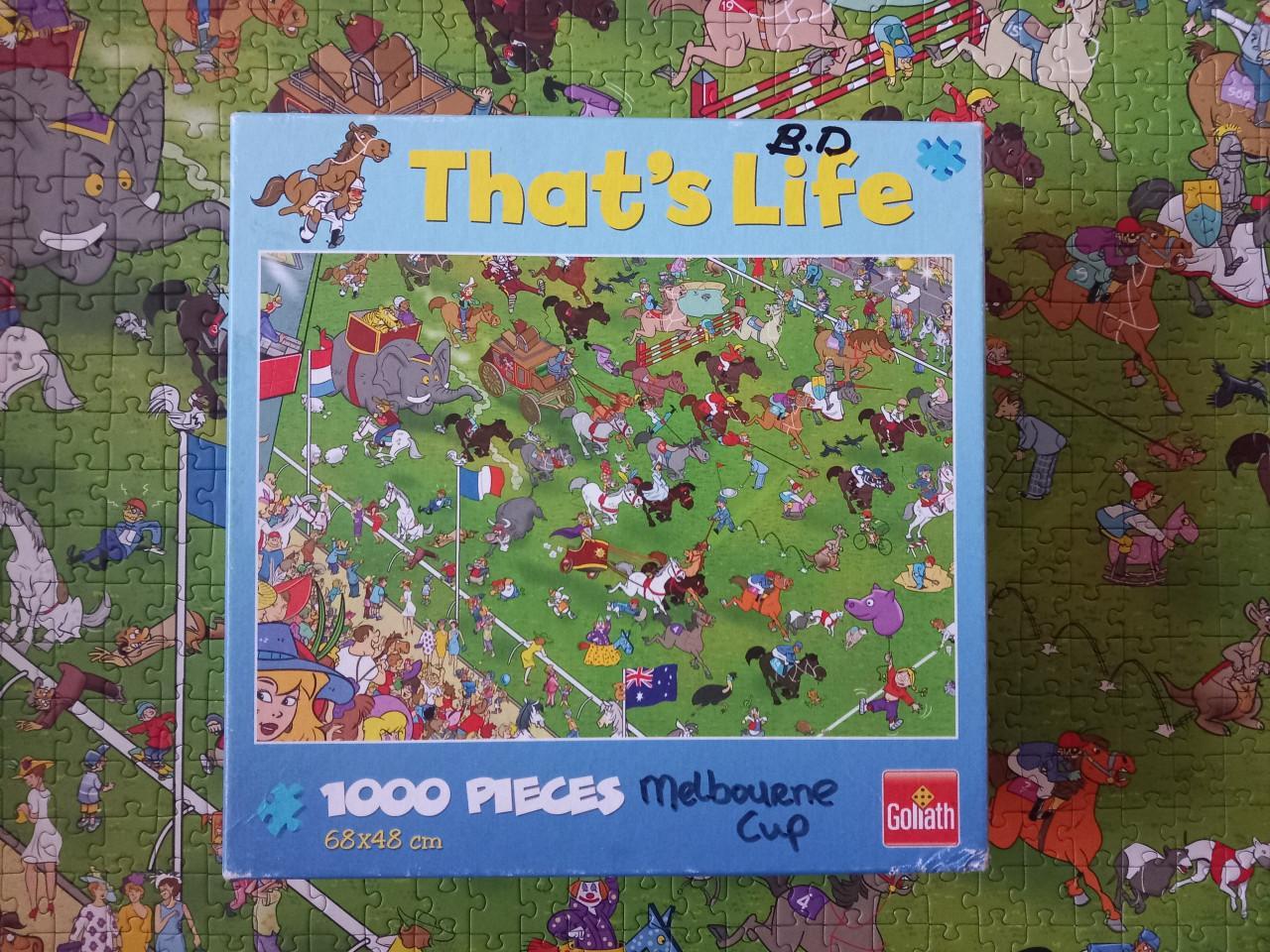 That's Life puzzel Melbourne Cup