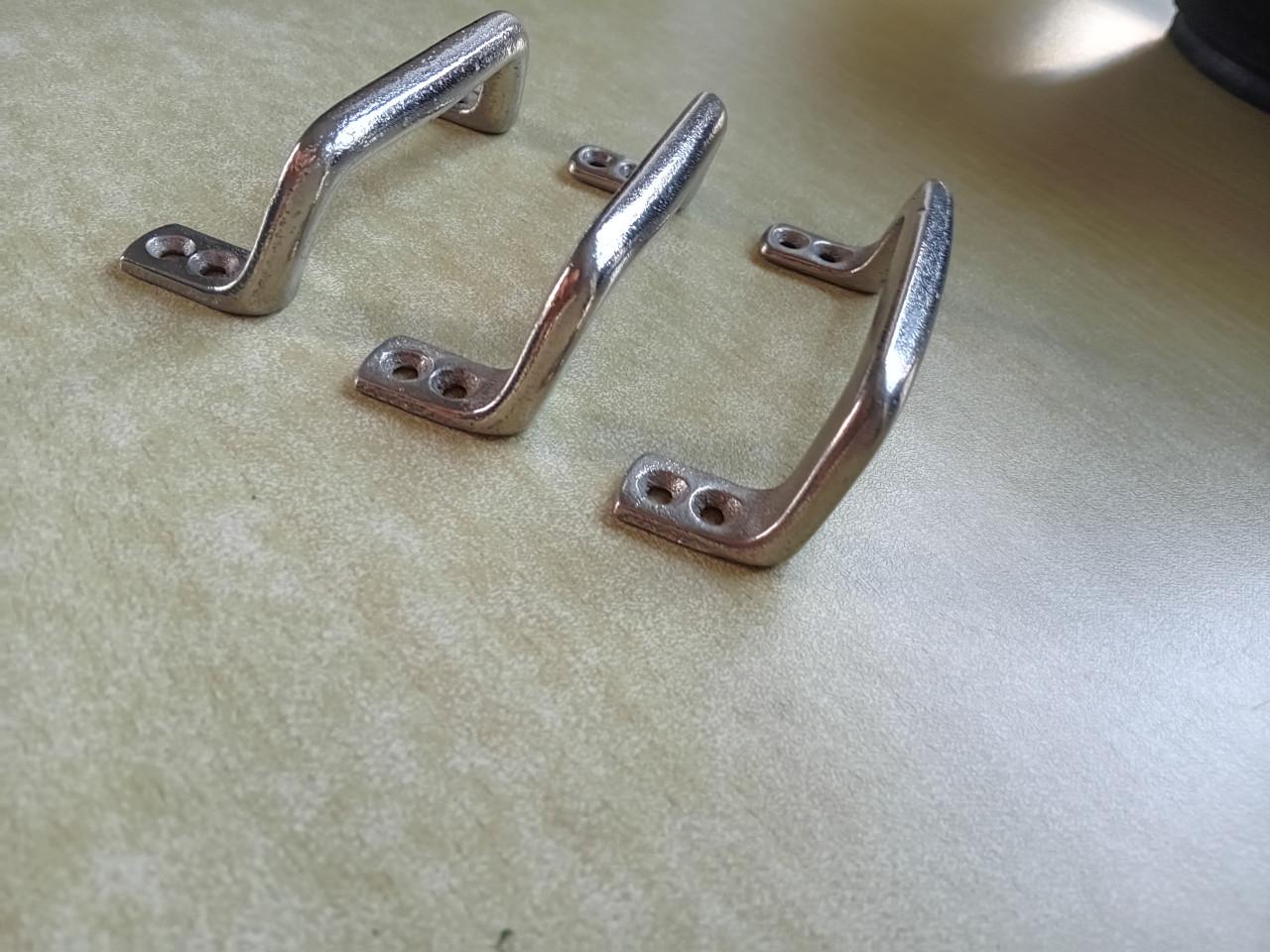 Antieke schuifraam handgrepen 3 stuks