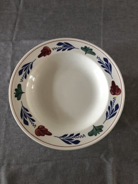 8 diepe borden Boerenbont