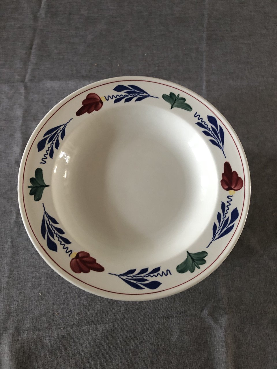 8 diepe borden Boerenbont