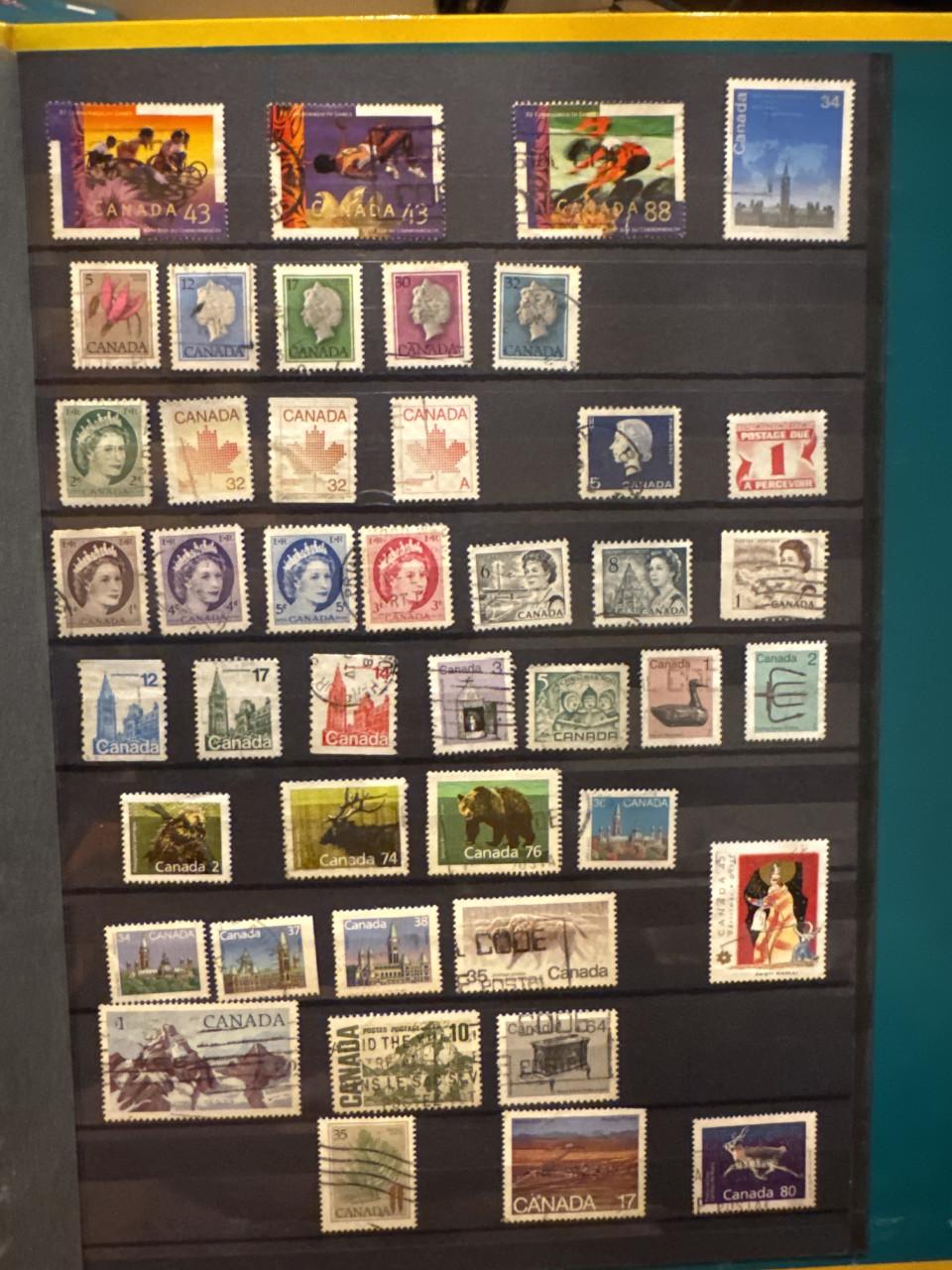 Complete postzegelverzameling – 4 albums