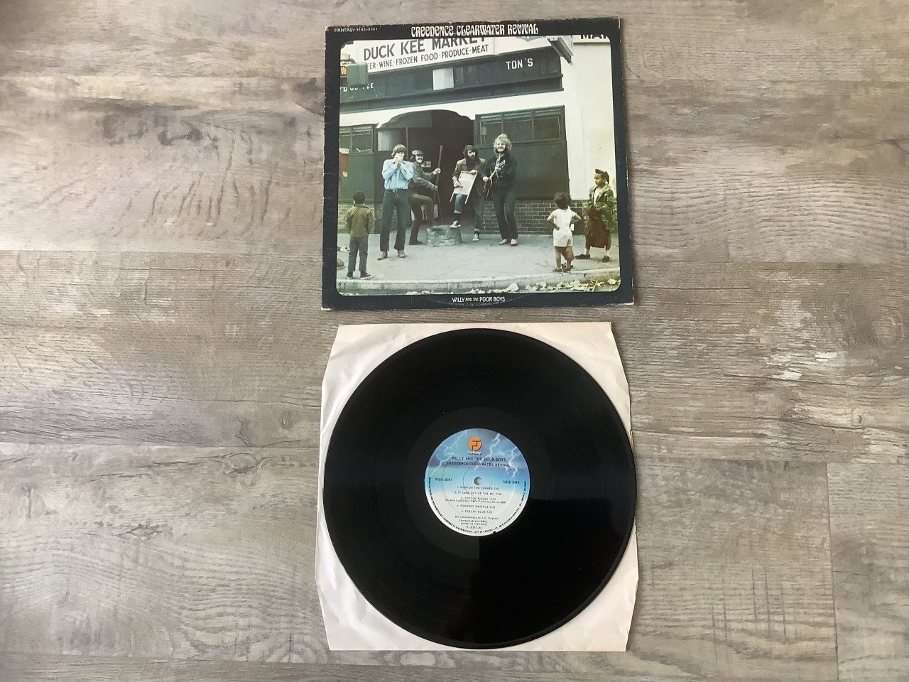 Collectie Rock LP ‘s - Dire Straits, Deep Purple, Creedence Clearwater Rev