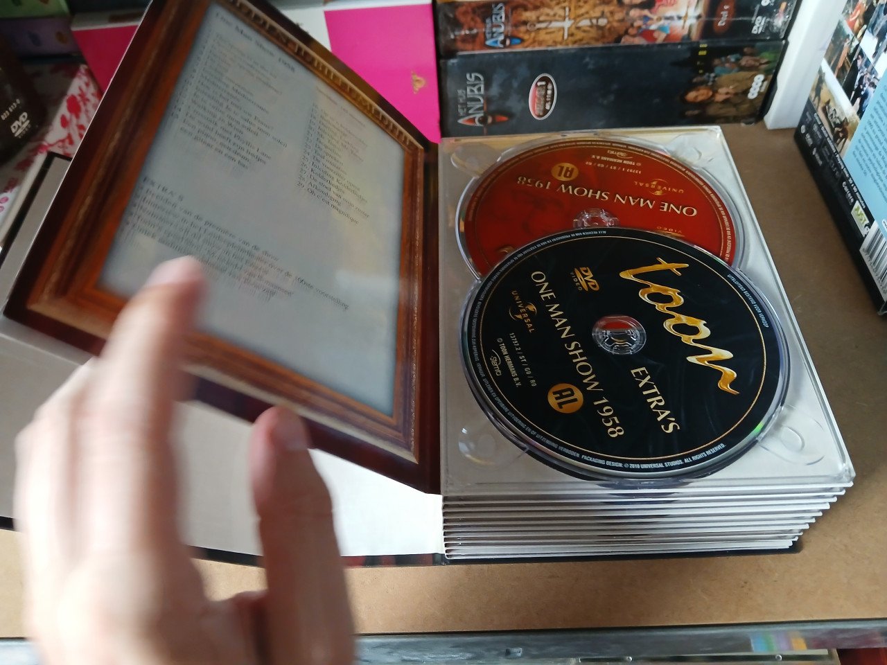 Toon Hermans one man shows gouden jubileumeditie dvd box