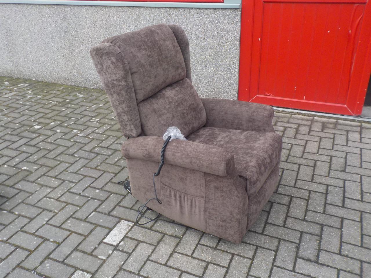 Nieuwe stoffen sta-op relax fauteuils met 2 motoren in meerde kleuren