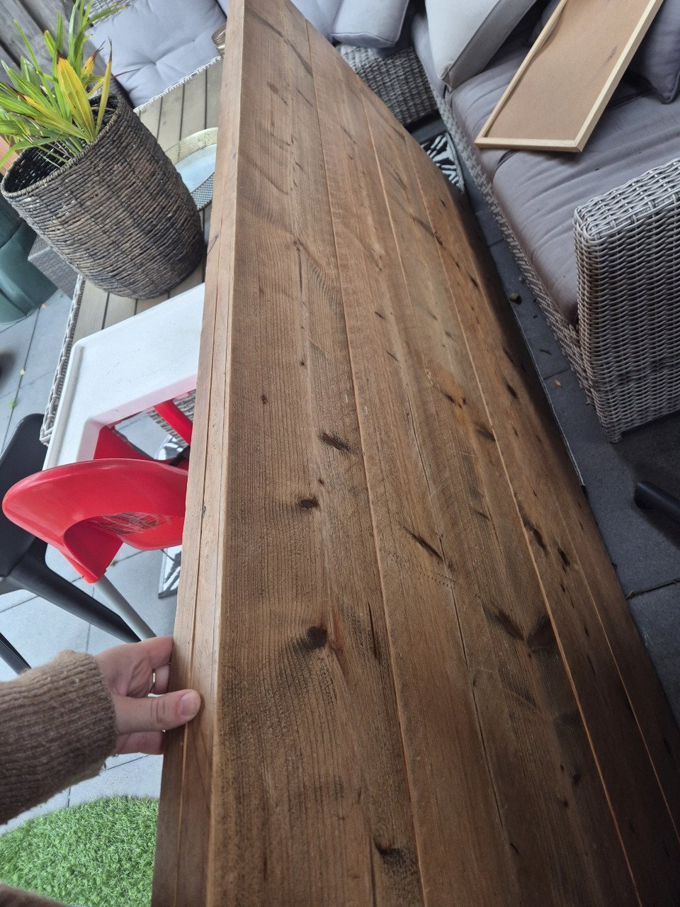 Eettafel voor binnen of buiten