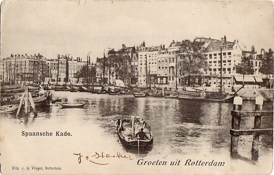 133 Rotterdam Spaansche Kade 1901