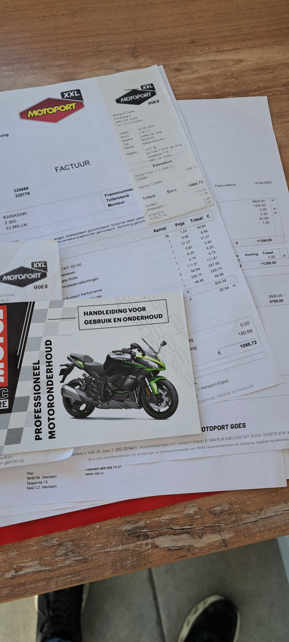 Kawasaki z900 2023, beter dan nieuw!