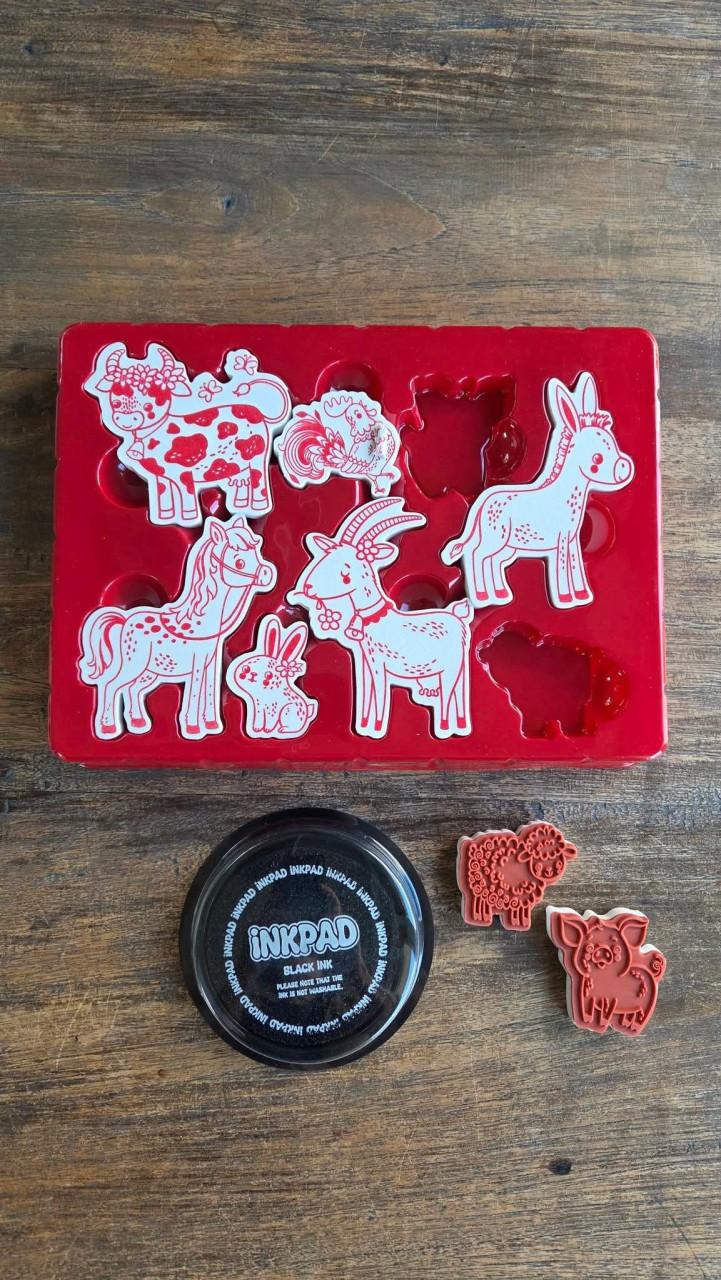 🎈Stempelsets Prinsessen & Dieren.