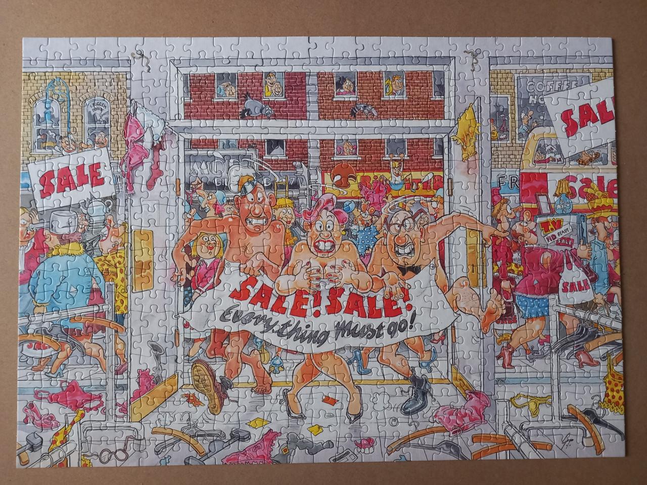 Wasgij puzzel Uitverkoop
