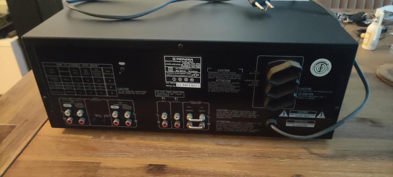 Pioneer multi-mixing amplifier MA-100