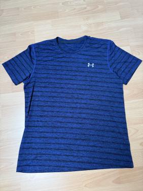 Under Armour herenshirt xxl blauw zwart