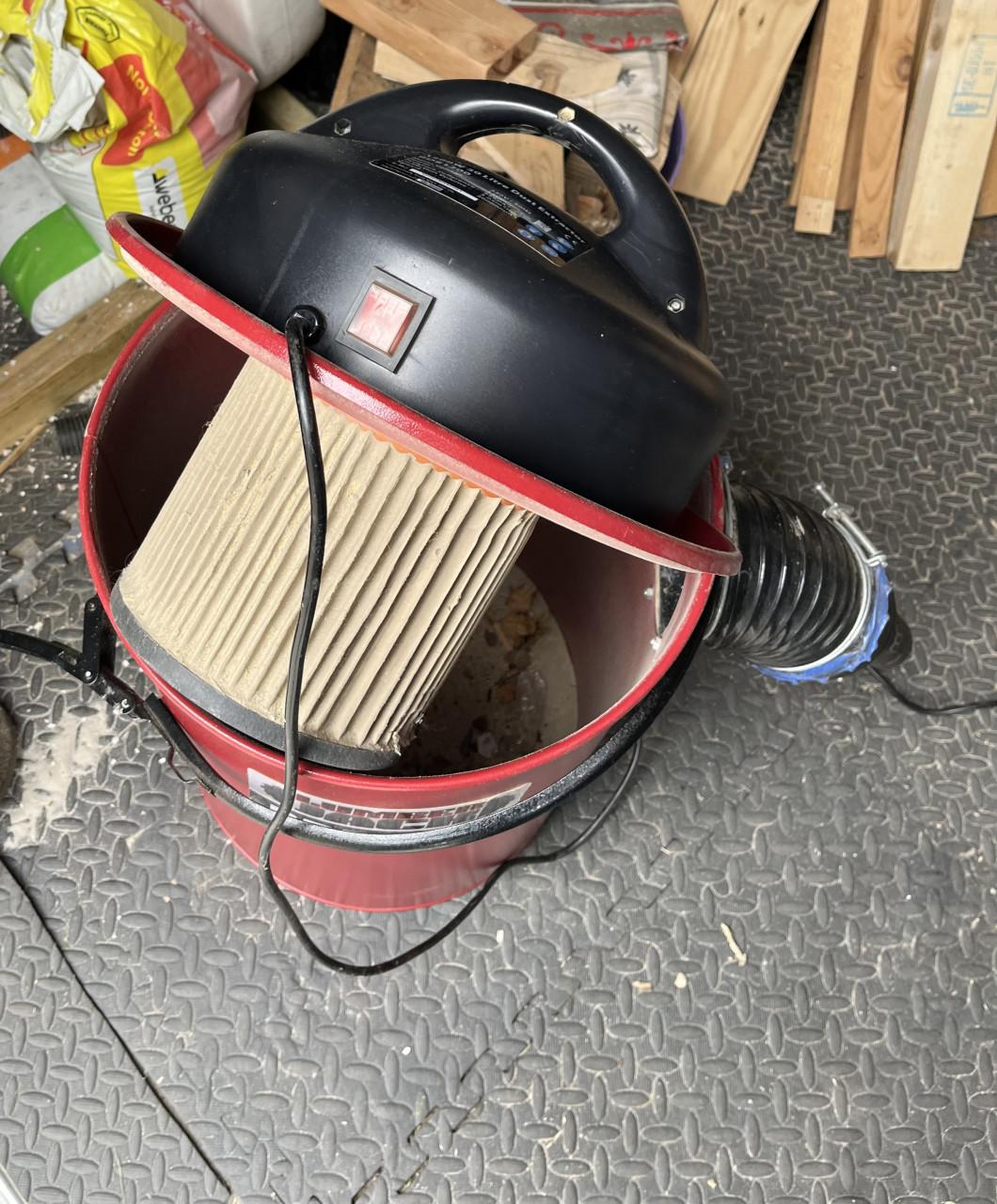 Garage stofzuiger lumberjack  BDE 1200