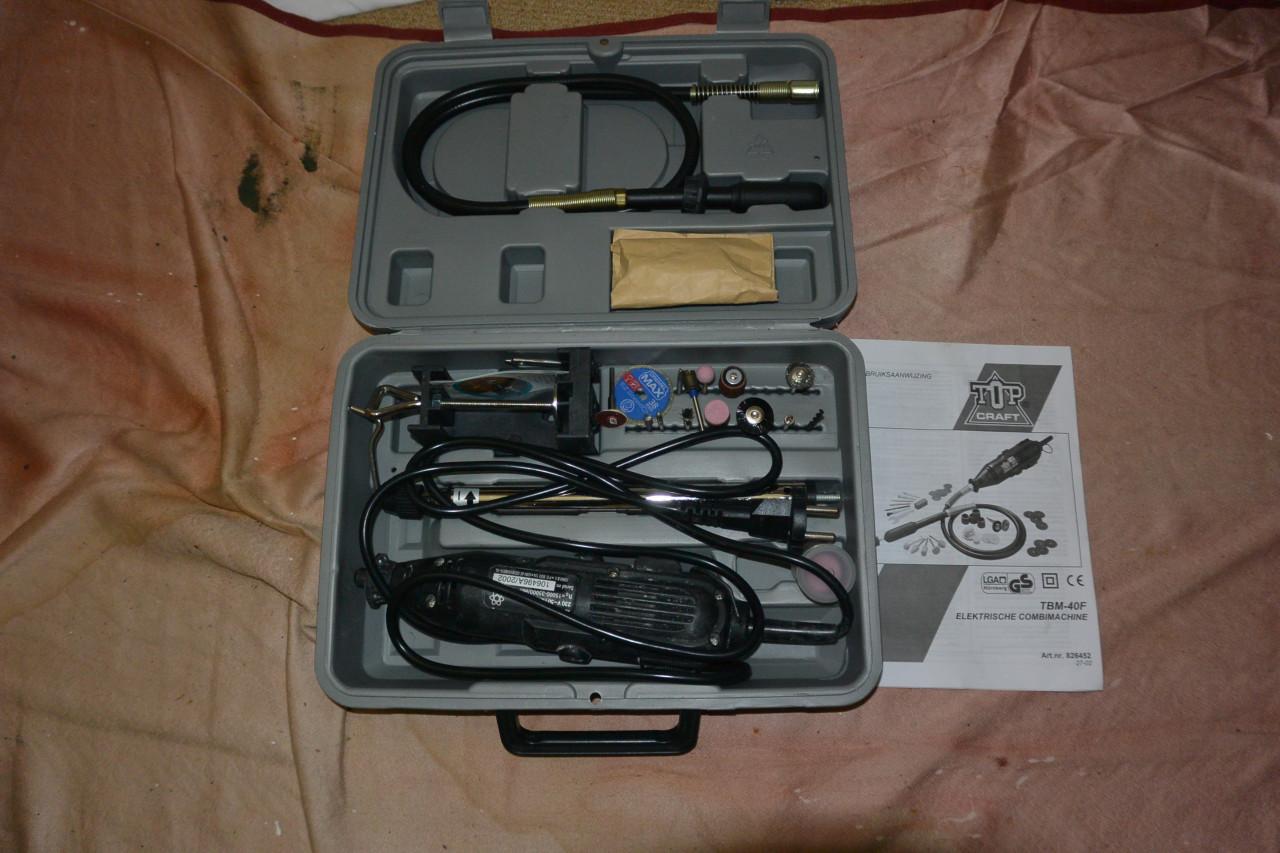 Elektrische dremel setje