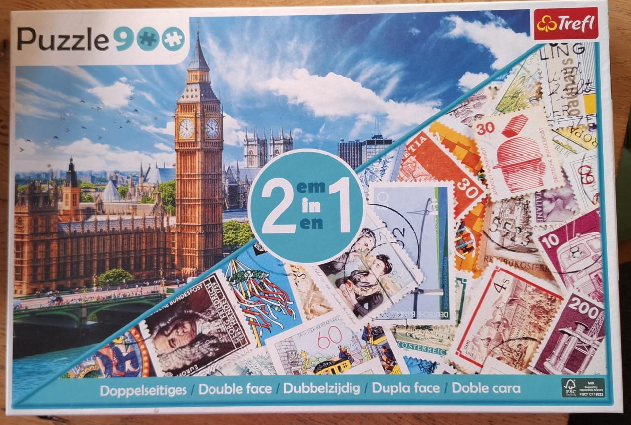Legpuzzel TREFL * Dubbel zoveel plezier: 900 st. dubbelzijdig900