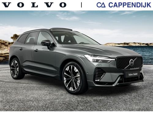 Volvo XC60 t6 398pk recharge ultra dark| luchtvering| 360camera| trekhaak