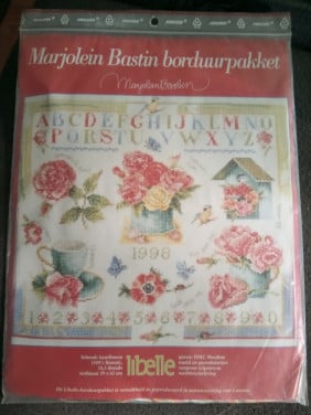 Groot compleet borduurpakket Marjolein Bastin