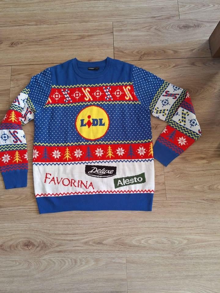 LidL Kerst trui maat L 52,54  nwstaat
