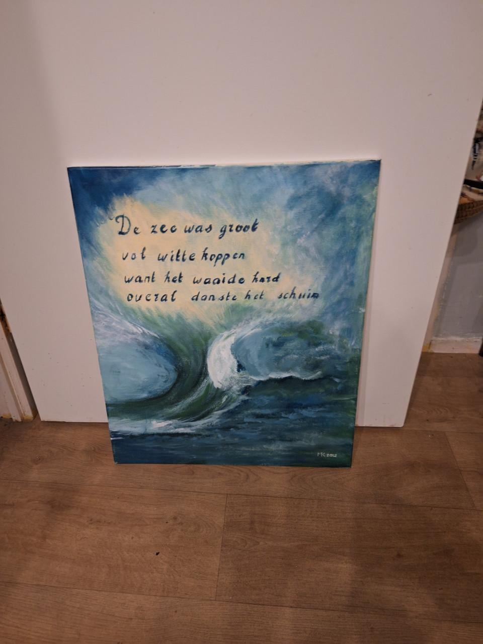 Schilderij zee