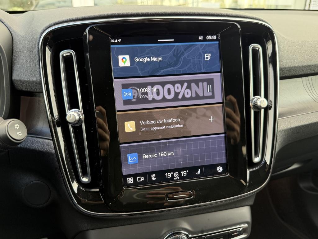 Volvo XC40 recharge ultra 252pk/ 70 kwh| panodak| 360camera| trekhaak