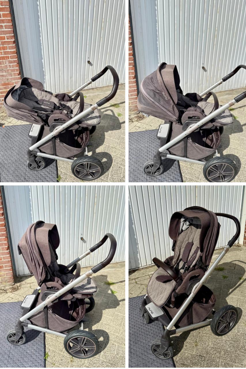 Nuna Mixx Suited zeer compleet incl. Nuna luiertas Verona