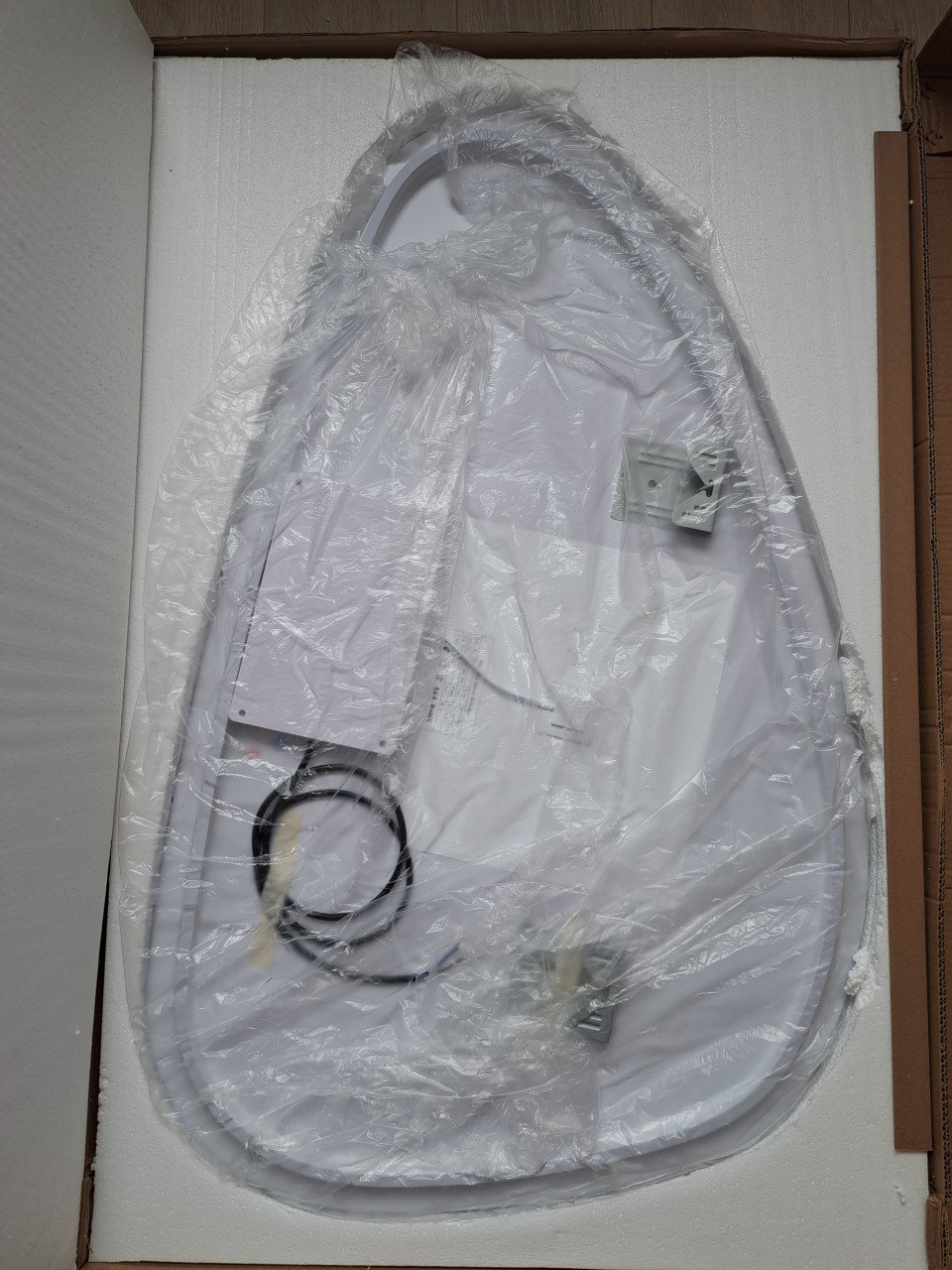 Badkamerspiegel ovaal