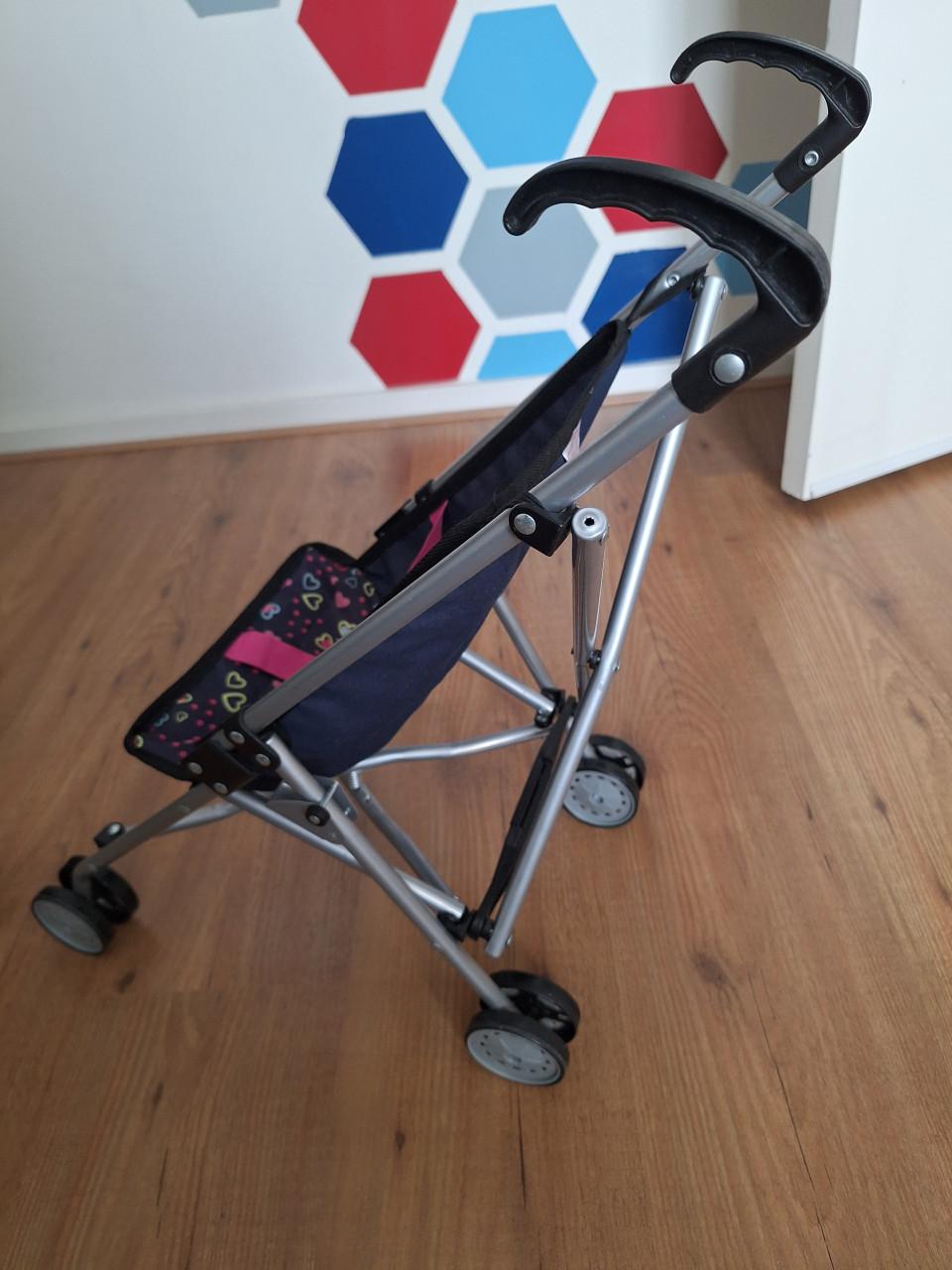 Poppen buggy opklapbaar