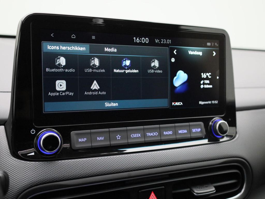 Hyundai Kona 1.6 gdi hybrid 6-dct sky bluelink | automaat | apple carplay /