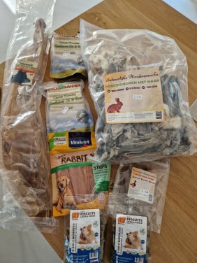 Veel hondensnacks