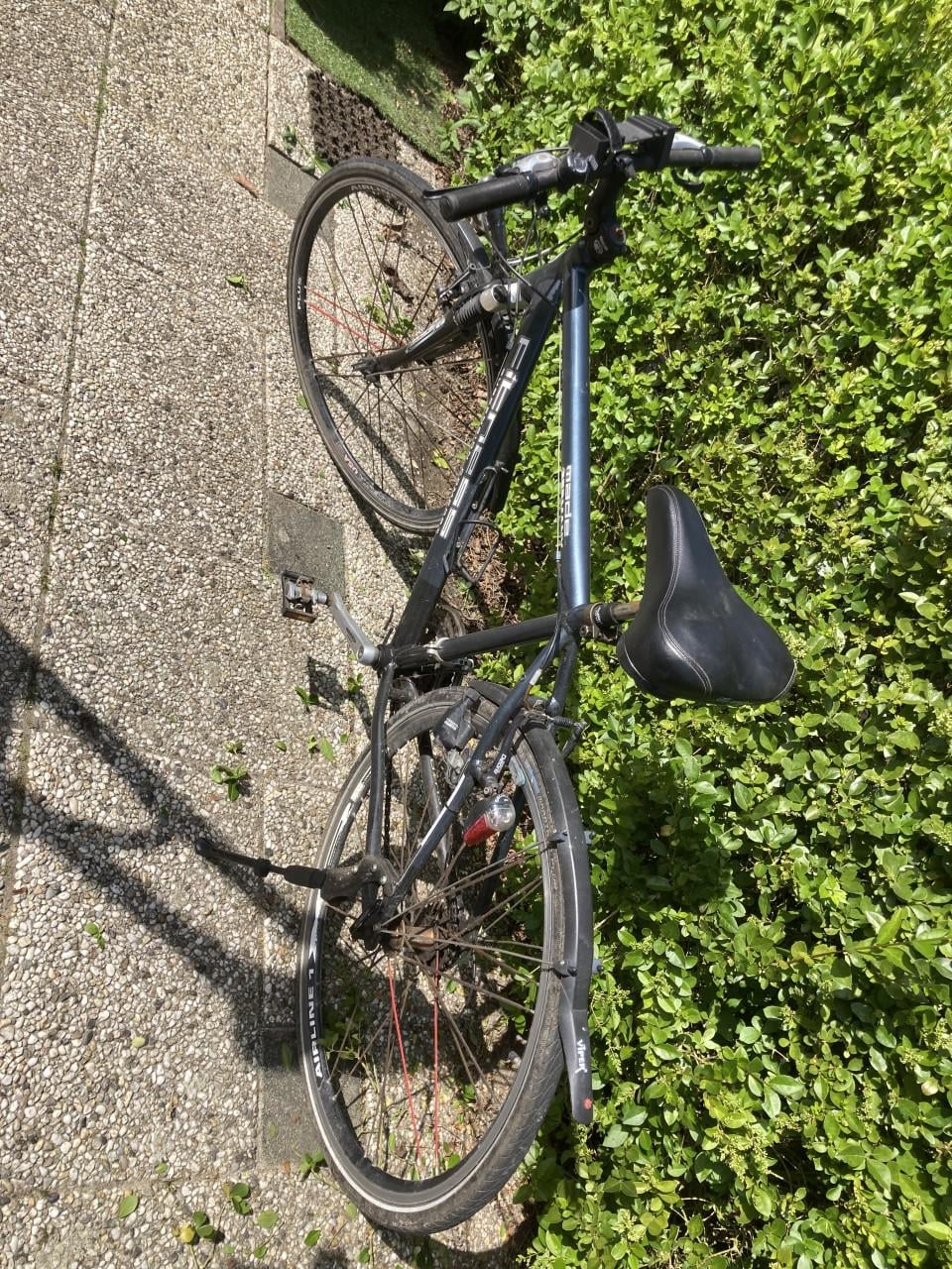 Heren en dames fiets