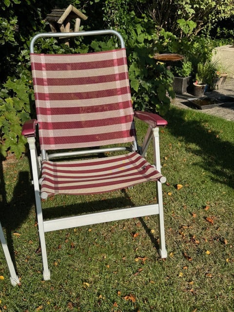 Te koop: 4 CRESPO tuinstoelen