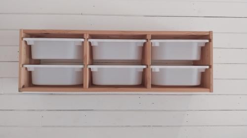 Ikea Trofast wandopbergkastje