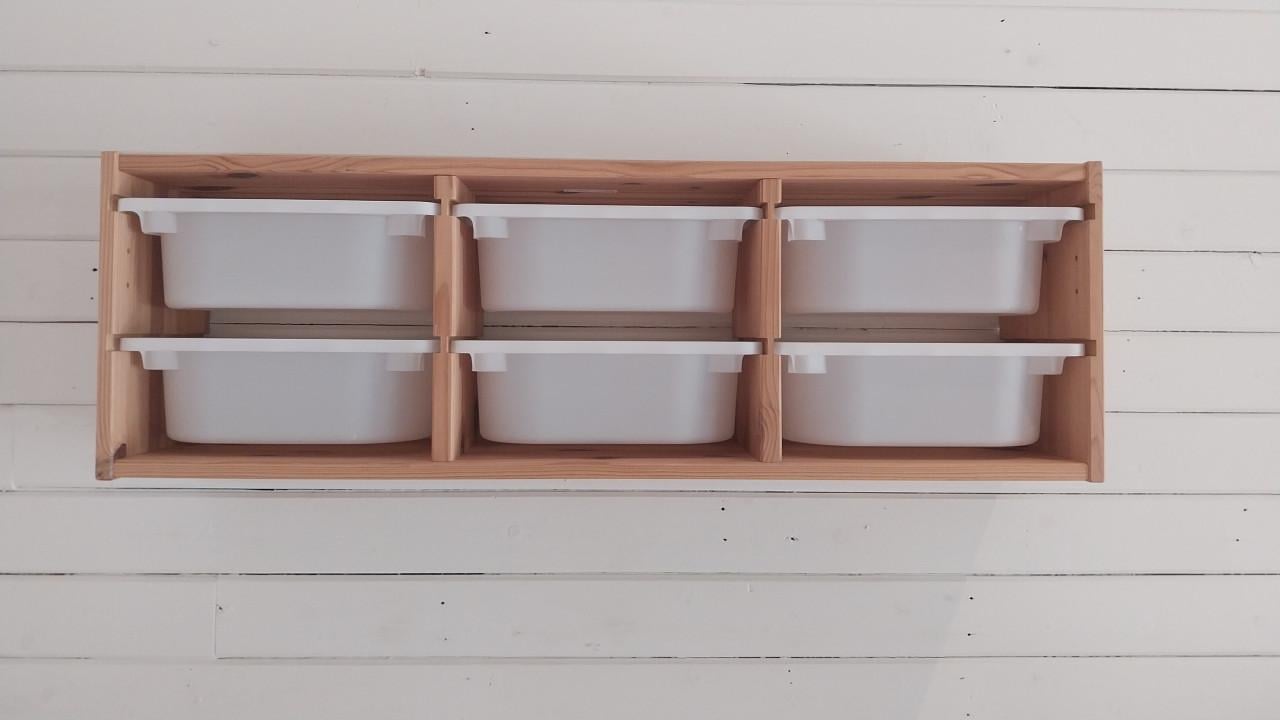 Ikea Trofast wandopbergkastje