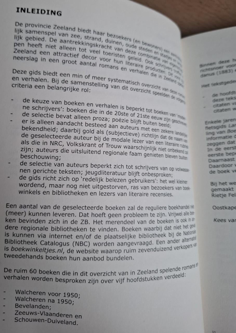 Boeken die in Zeeland spelen, door Kees van Rijswijk