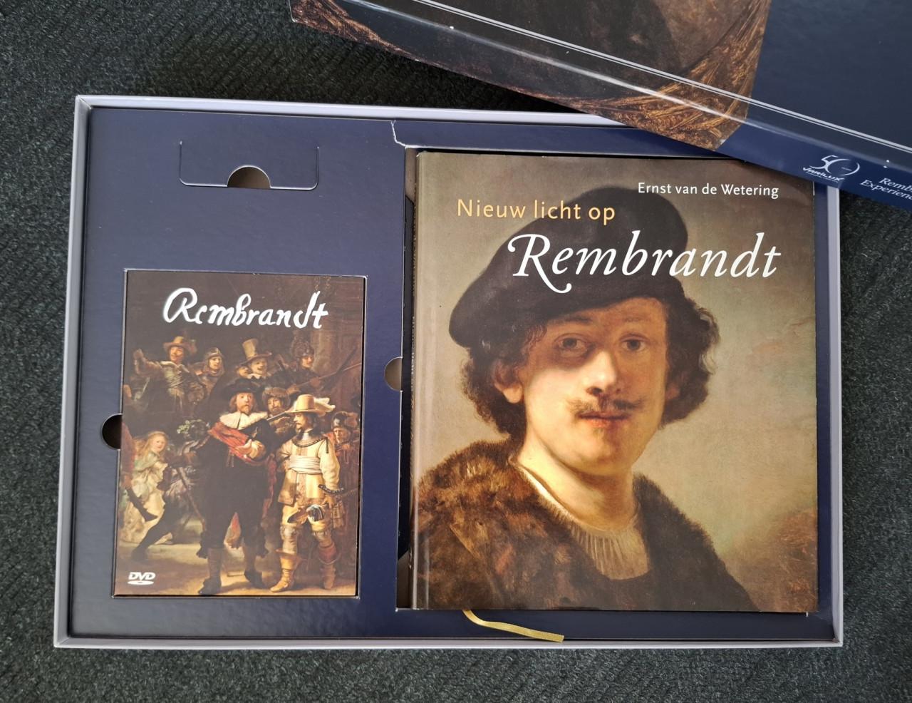Rembrandt experience box (32x48cm) - Boek + DVD, 50 years Varilux