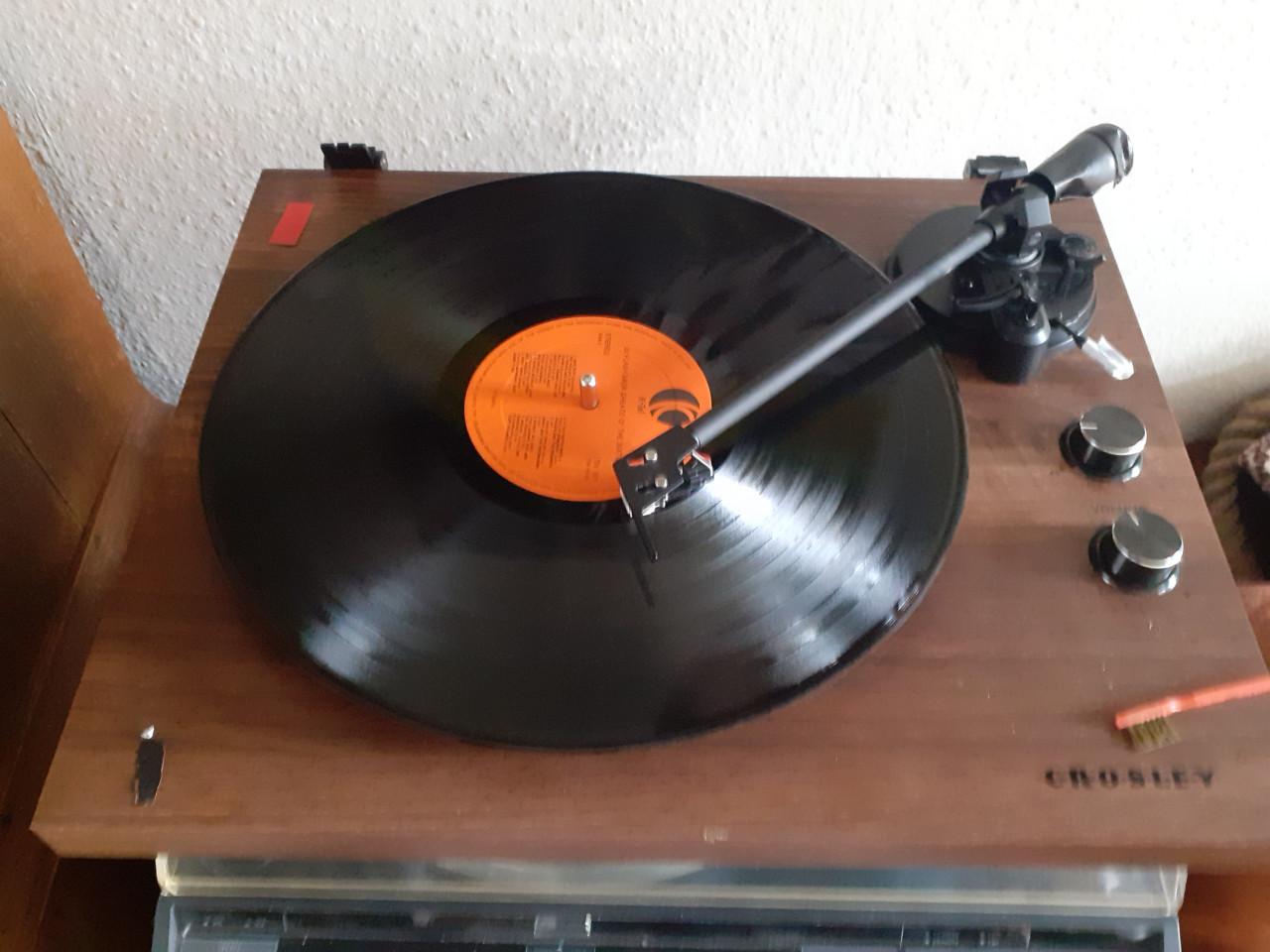 3 x Platenspeler *** CROSLEY *** Pick-Up zwarte & Diverse LENCO