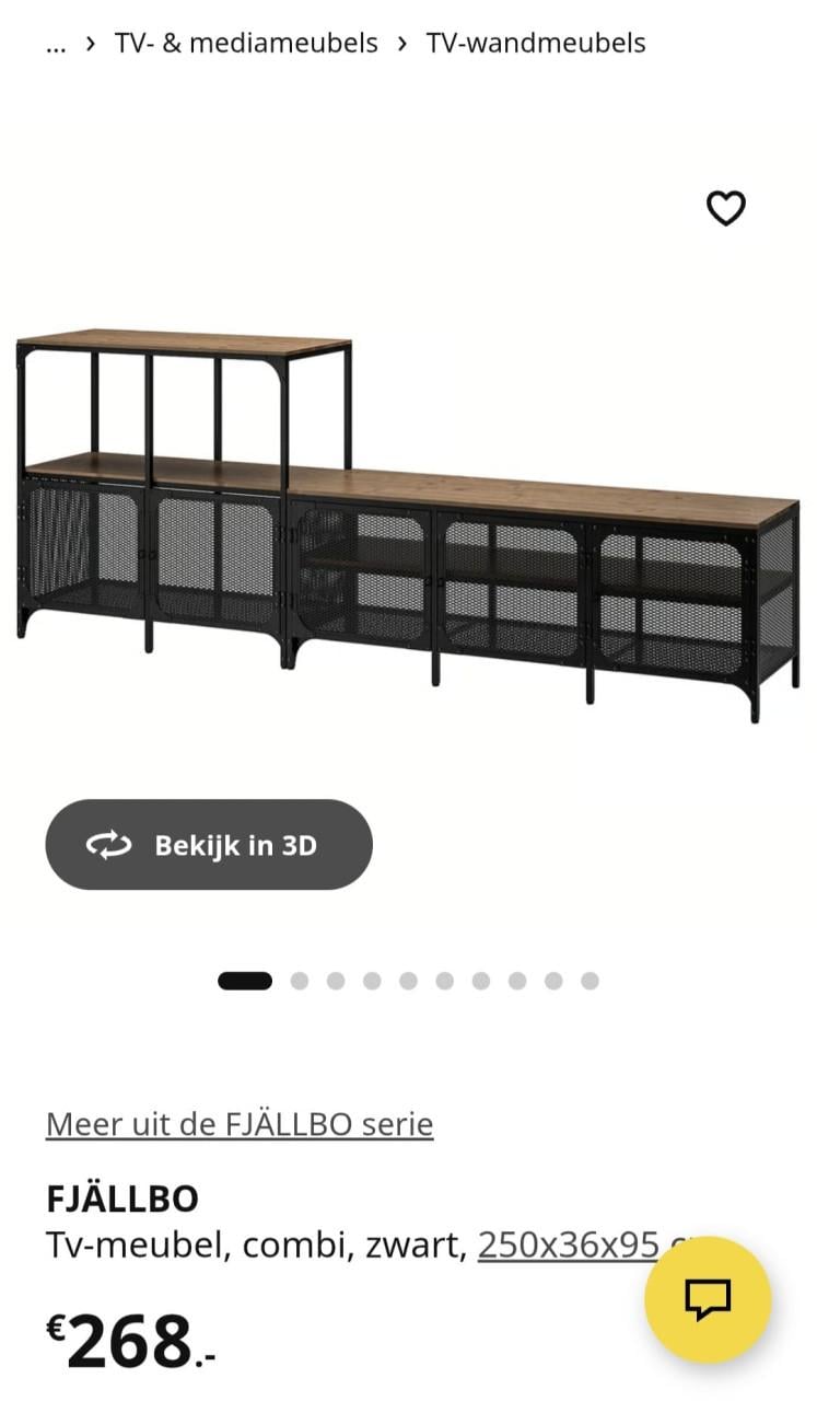 IKEA Fjällbo kasten