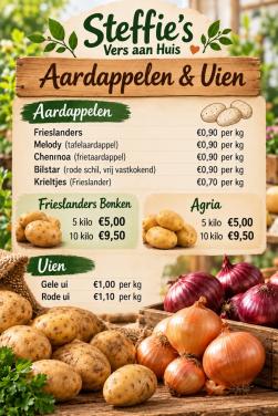 Verse producten direct van de bron bij u thuis