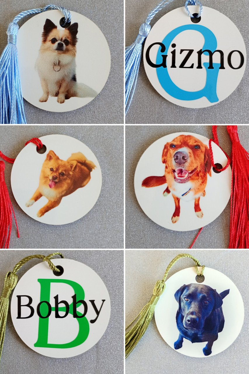 Gepersonaliseerde sleutelhangers al vanaf €2,50! gesublimeerd of vinyl
